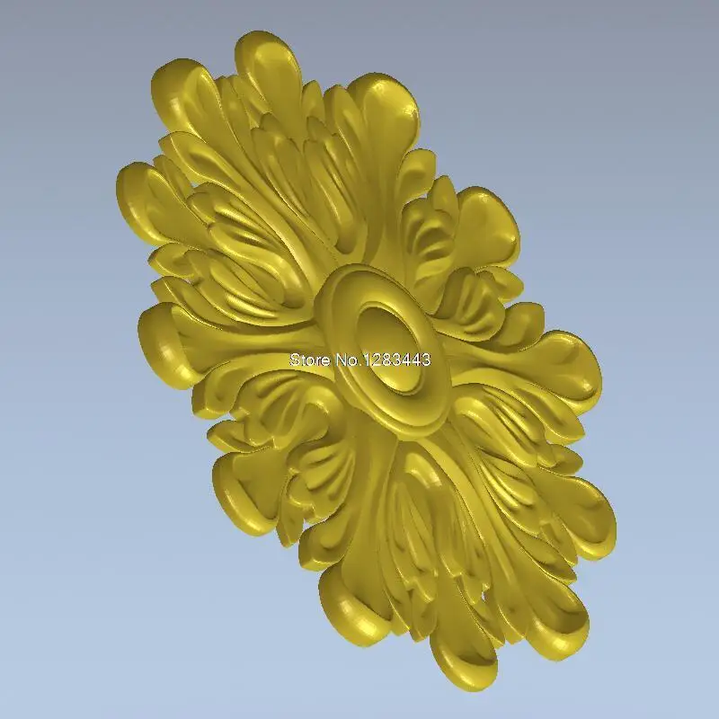 Высококачественная новая 3D модель для украшения мебели с ЧПУ резная фигурка