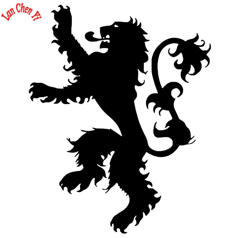 JD69 3 Игра престолов Дом Ланнистеров автомобильные наклейки мотоциклы украшения