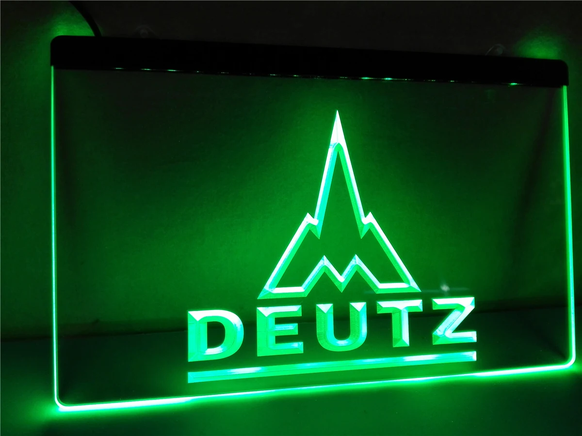 

LG180- Deutz, светодиодная неоновая светосветильник вывеска, Декор для дома