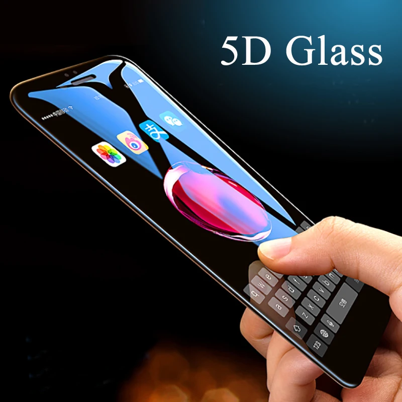 GonoRack полный 5D стекло на айфон 7 6 6s 8 PLUS крышка 9 H закаленное Стекло для iPhone X