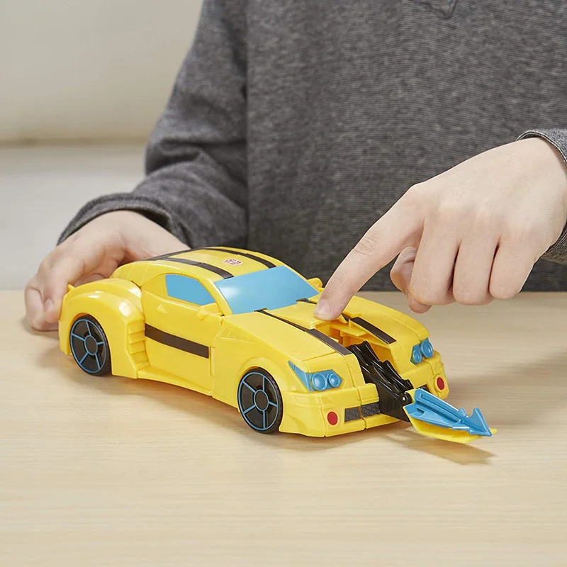 25 см Трансформеры игрушки Оптимус Прайм Cyberverse конечный класс фигурка повторяемая матрица Mega Shot атака модель Бамблби