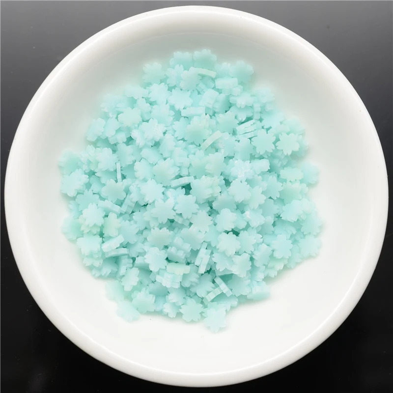 10 г/лот полимерная Горячая глина разбрызгивает желе в форме цветка для поделок