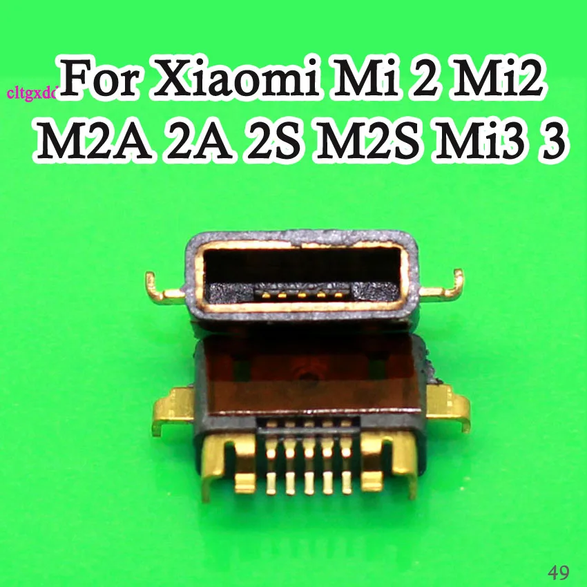 Cltgxdd 2 шт./лот для Xiaomi Mi Mi2 M2A 2A 2S M2S Mi3 3 Micro USB зарядный разъем док станция порт