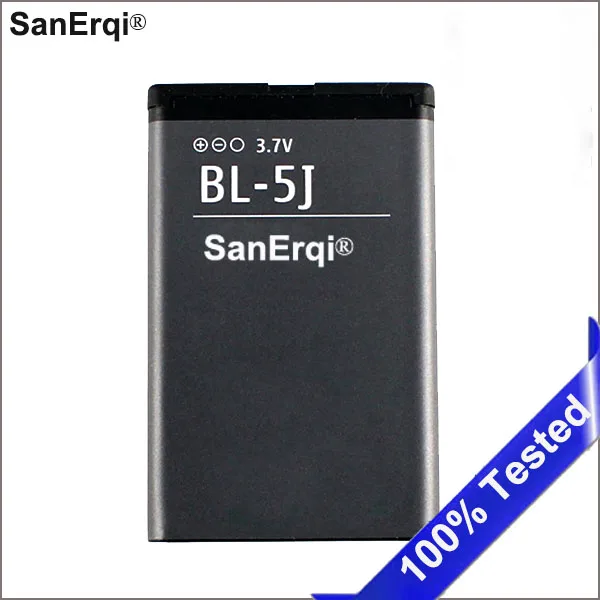 Аккумулятор SanErqi для Nokia Φ аккумулятор телефона N900 X6 5800XM 5800i 5800W 5230XM 5233 5232 5235 |