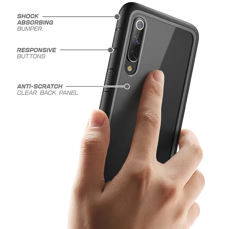 SUP чехол для Xiaomi mi 9 чехол UB стиль противоударный Pre mi um Hybrid ультратонкий защитный ТПУ бампер+ PC Прозрачный чехол для Xiaomi mi 9