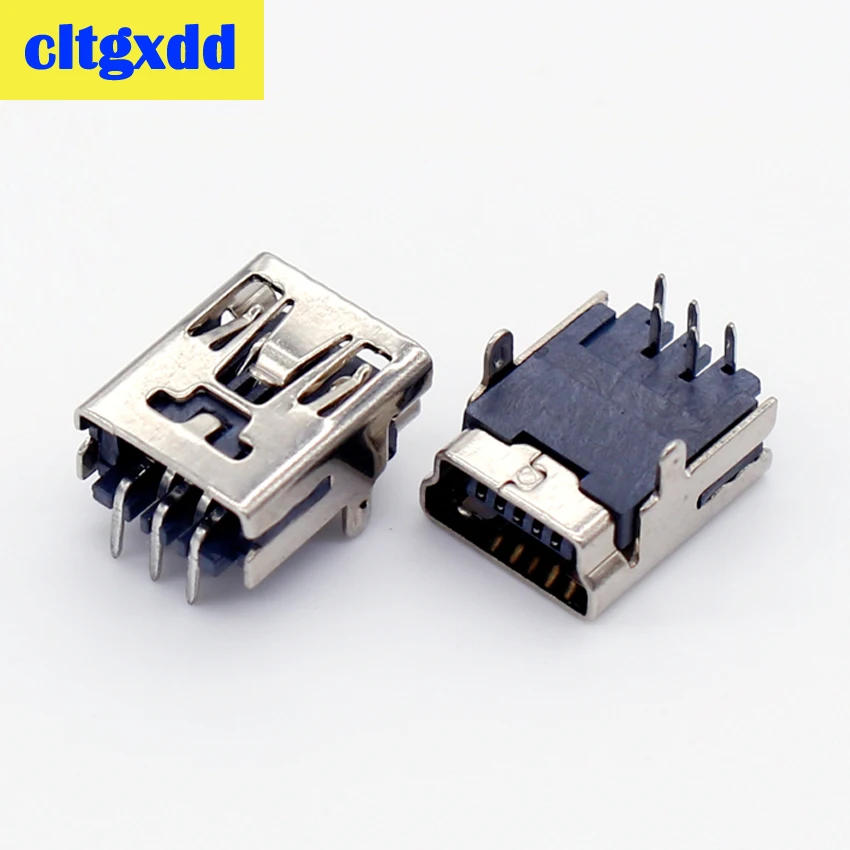 Cltgxdd мини USB гнездовой разъем Mini 2 0 питания B Тип 5pin фута для