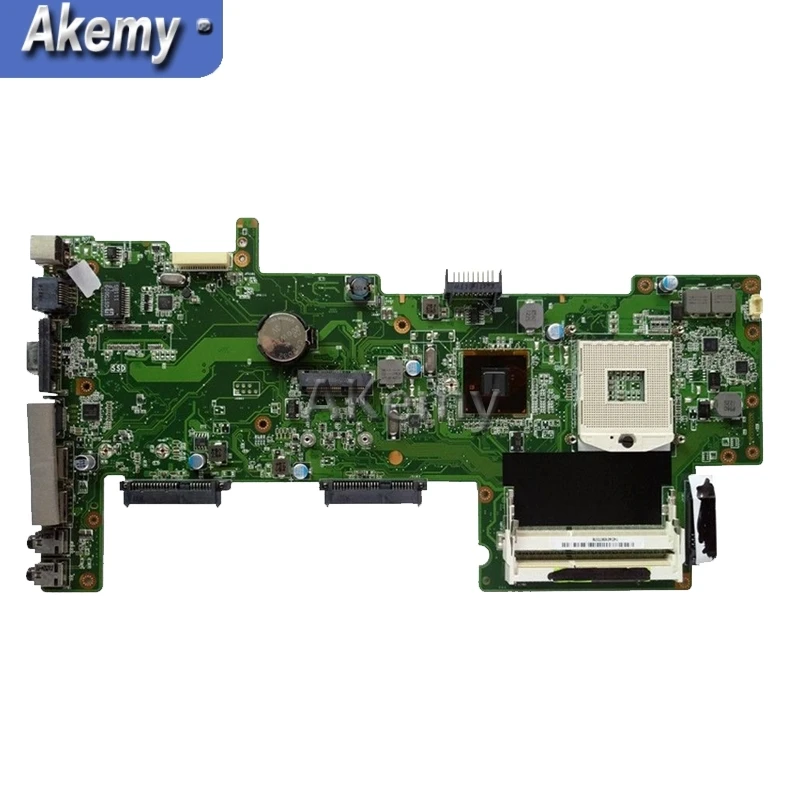 Akemy K72F REV: 2 0 HM55 DDR3 Mianboard для For Asus A72F X72F материнская плата ноутбука PGA989 полностью