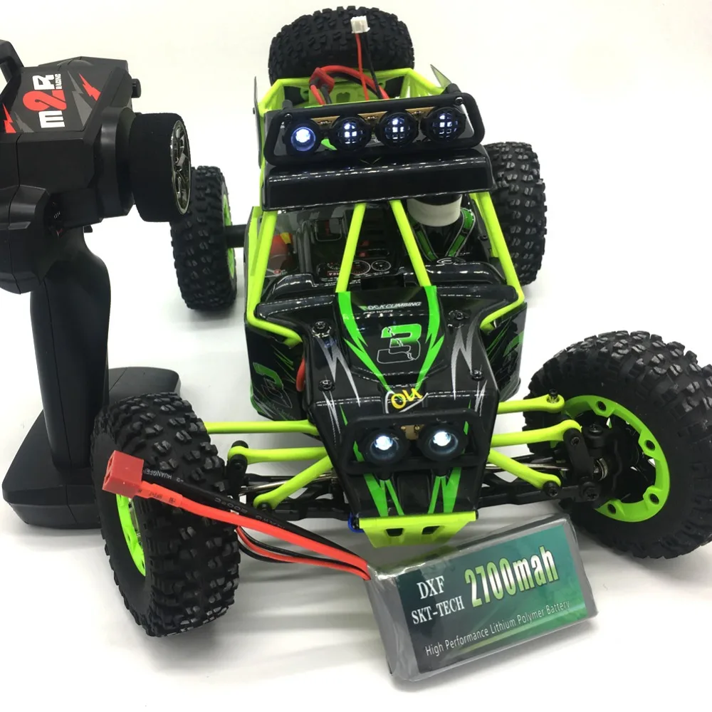 2 шт. DXF RC Lipo батарея 2s 7,4 V 2700mAh 4200mah 20C Max 40C для Wltoys 12428 feiyue 03 JJRC Q39 Запчасти для обновления