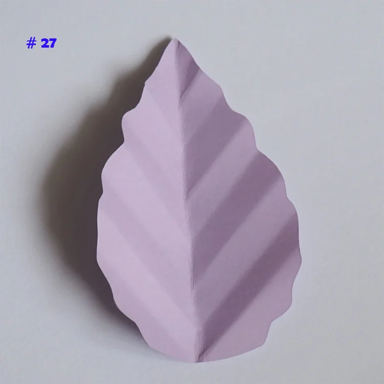 No 27 Искусственные цветы оставьте Fleurs Artificielles фон матч листья гигантские бумажные листья Свадебная вечеринка Декор Baby Shower детская - Цвет: No 27