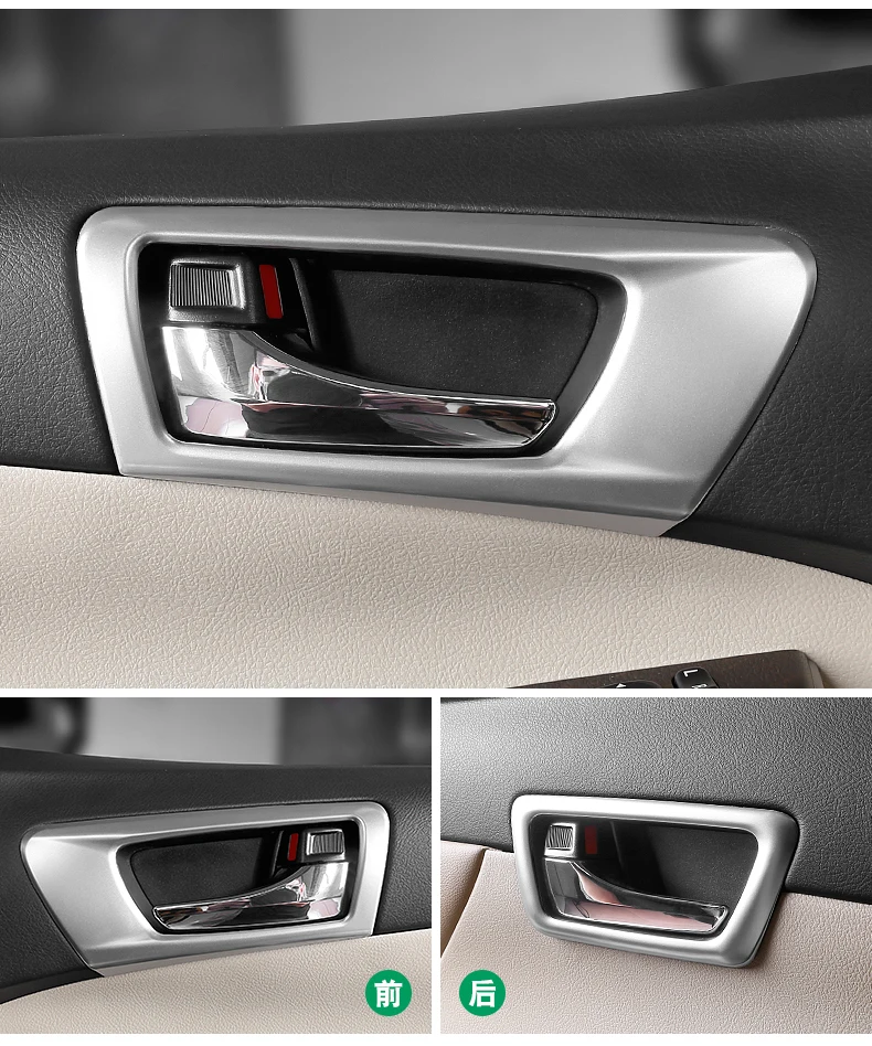 Автомобильный Стайлинг ABS внутренняя ручка для Toyota Camry V50 V55 2012- внутренняя ручка рамка крышки отделка автомобильные аксессуары