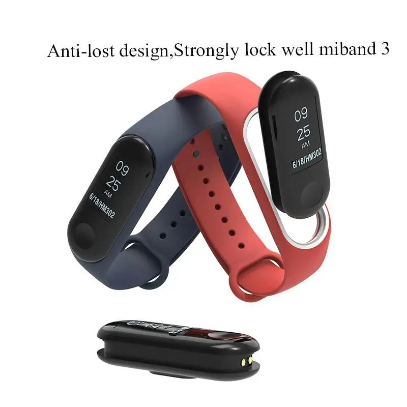 HobbyLane силиконовый ремешок для Xiaomi mi 3 умный Браслет Mi3 Браслеты Аксессуары