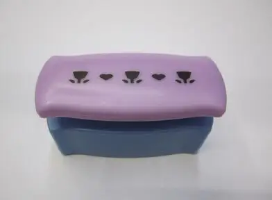 Бесплатная доставка цветок в форме сердца панцирный угловой перфоратор для