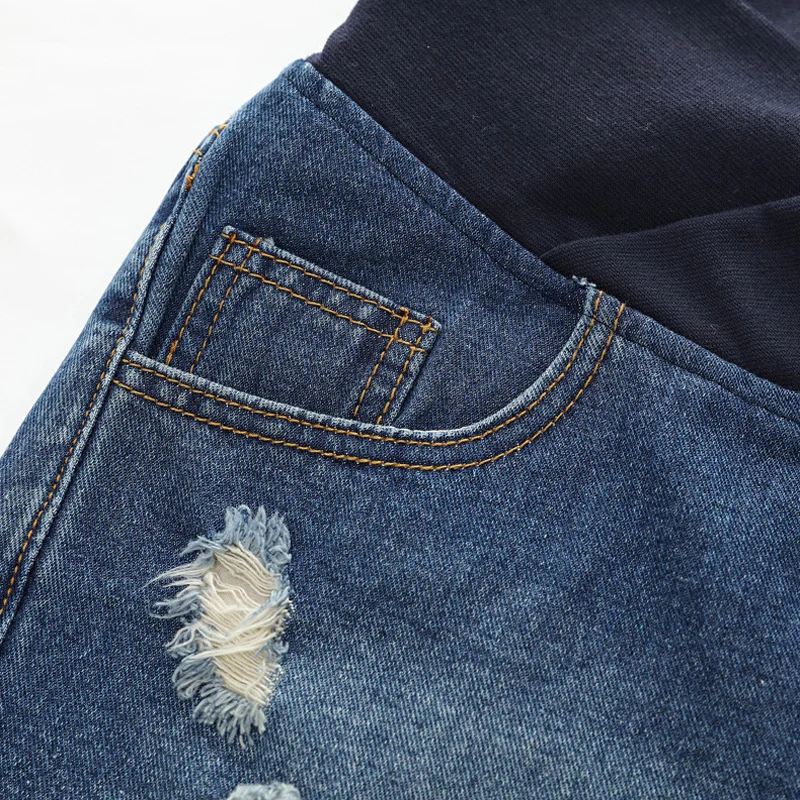 Летние женские шорты для беременных джинсовые с заниженной талией|Шорты| |