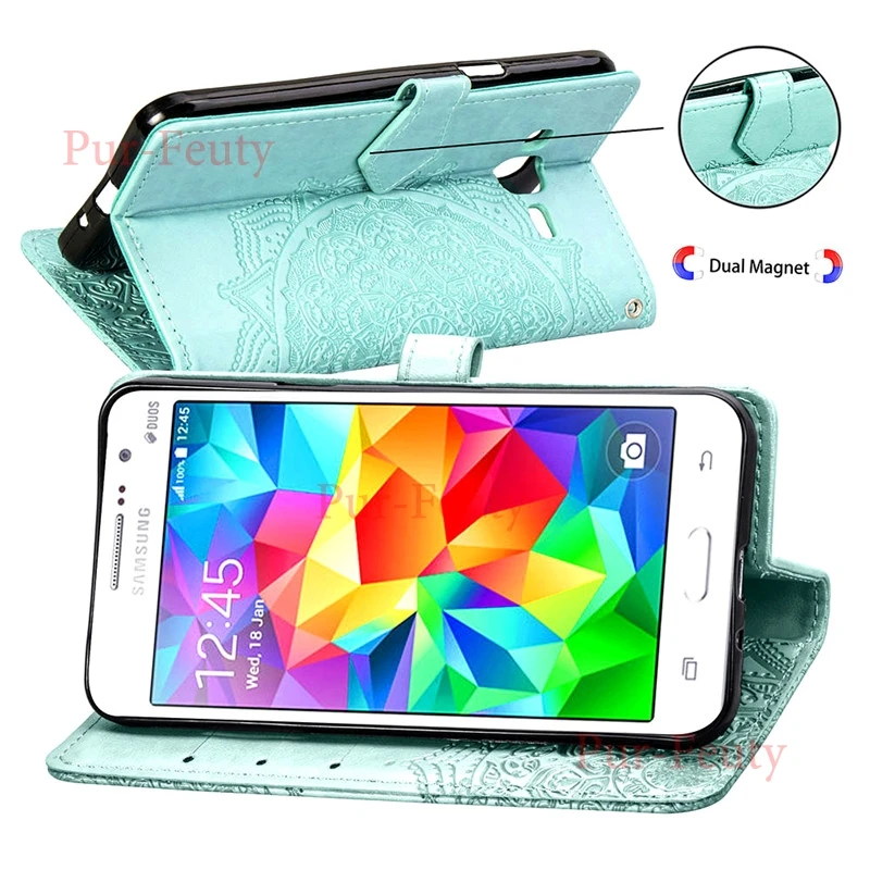 Флип-чехол из ПУ кожи для Samsung Galaxy Grand Prime G530H SM-G530H G530H/DV G530BT G530FQ | Мобильные телефоны