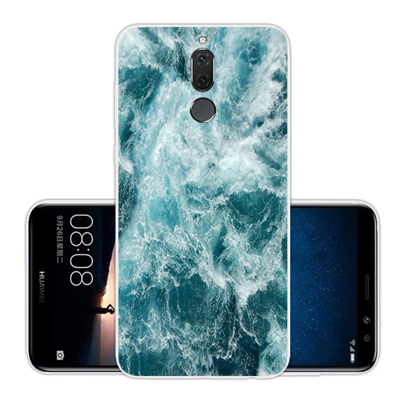 Coque for Huawei Nova 2i Mate 10 Lite Colorful Phone Case Soft TPU Slim Silicon Back Cover Maimang 6 Shell |