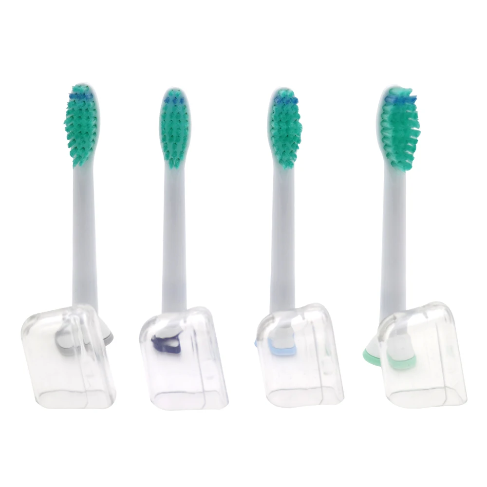 4 шт./лот Замена Зубная щётка головки с крышкой для Philips Sonicare HX6530 HX9340 HX6930 HX6710 HX9140 HX6921 HX6930 HX6932