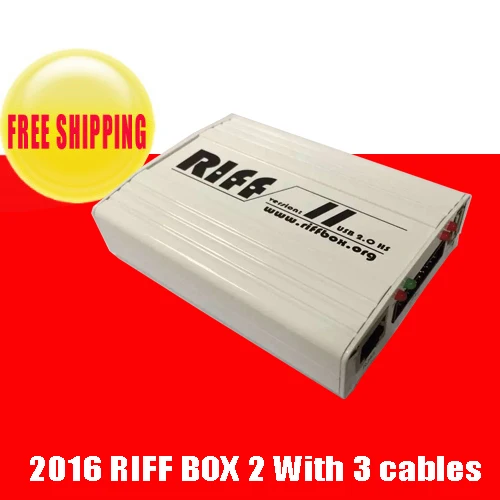 RIFF box V2 лучший Jtag для htc SAMSUNG huawei разблокировать и вспышка &amp Repair с 2 шт. плоские