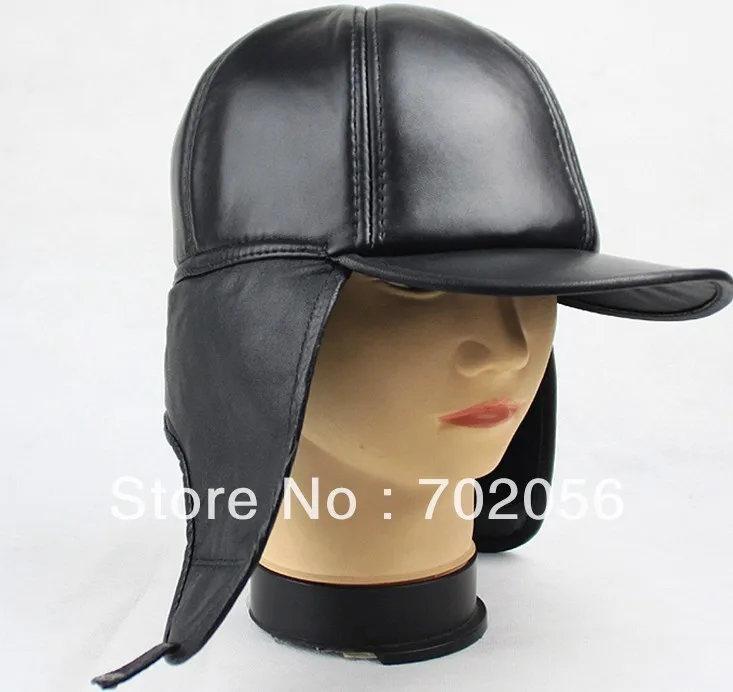 Рисунок 2 - Мужская шапка из натуральной кожи