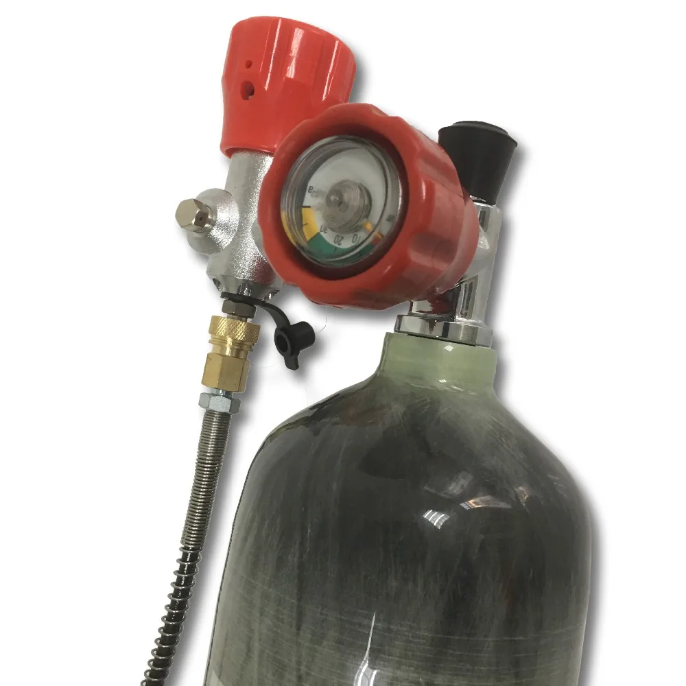 Acecare AC103101 HPA 3L CE 300Bar цилиндр из углеродного волокна для пейнтбольной винтовки с