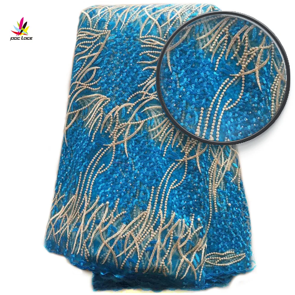 Африканский французский Кружево Ткань высокое качество с Камни в нигерийском