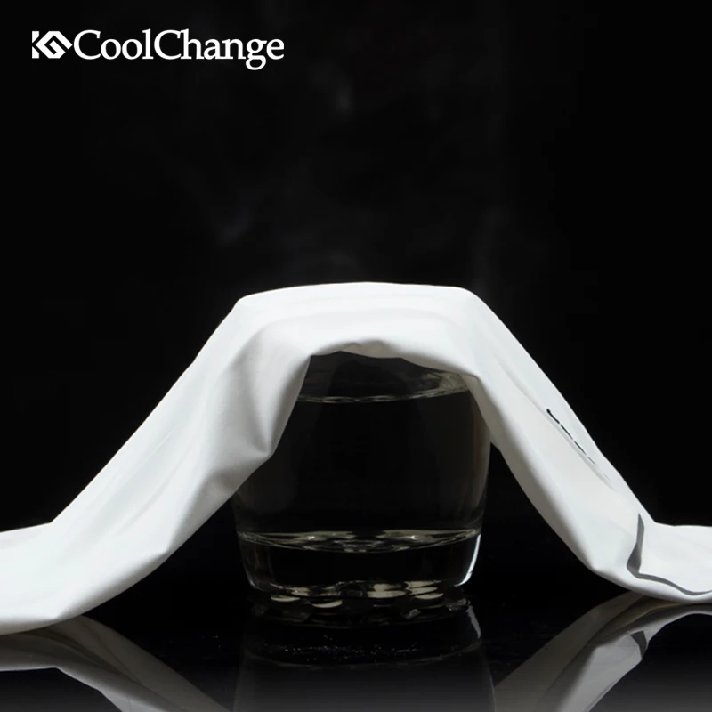 CoolChange ледяная ткань летняя УФ защита нарукавники для бега дышащие баскетбола