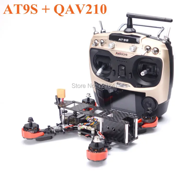 Готовый к полету QAV210 210 мм RS2205 двигатель F3 Deluxe Полетный контроллер Littlebee 30A s 30a ESC