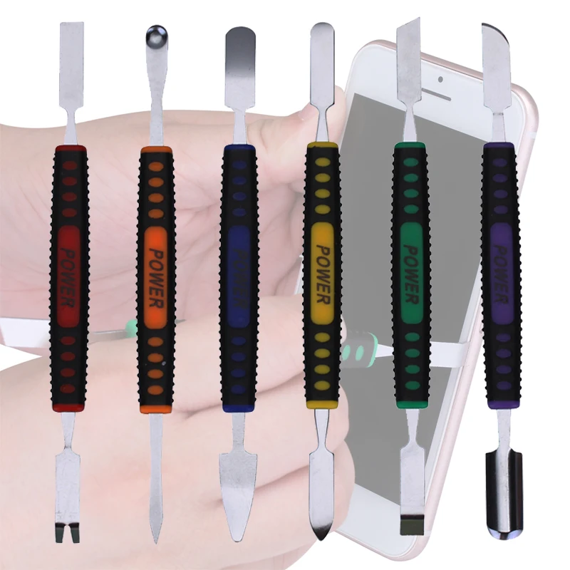 

6pcs/lot Metal Spudger Pry Opening Hand Tool Set for iPhone iPad Tablet Mobile Phone Disassemble Repair Tool
