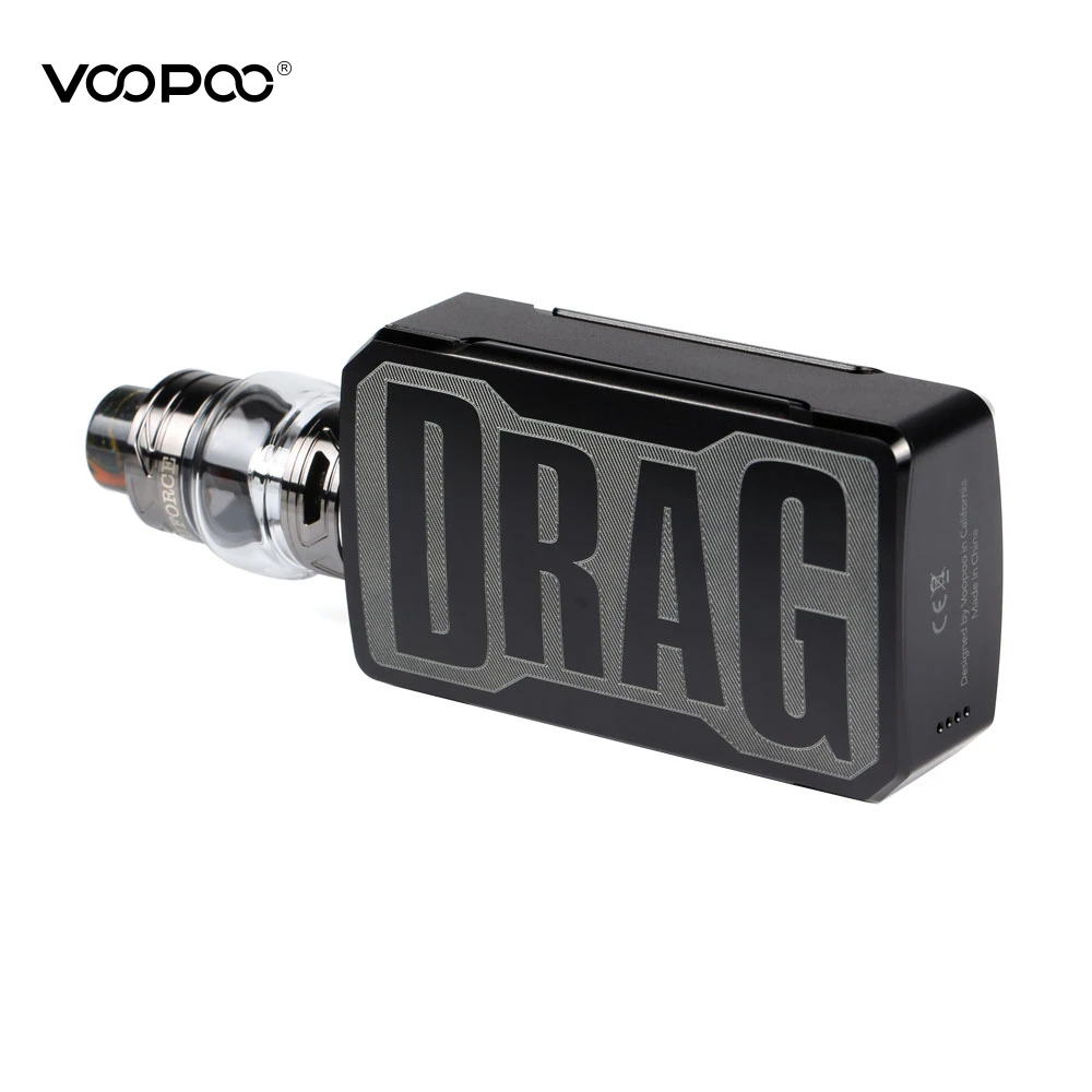 VOOPOO DRAG 2 Коробка мод 5 мл Uforce T2 Танк Uforce U2 N3 катушка 177 Вт максимальный выход Электронная сигарета против Voopoo Drag Mini