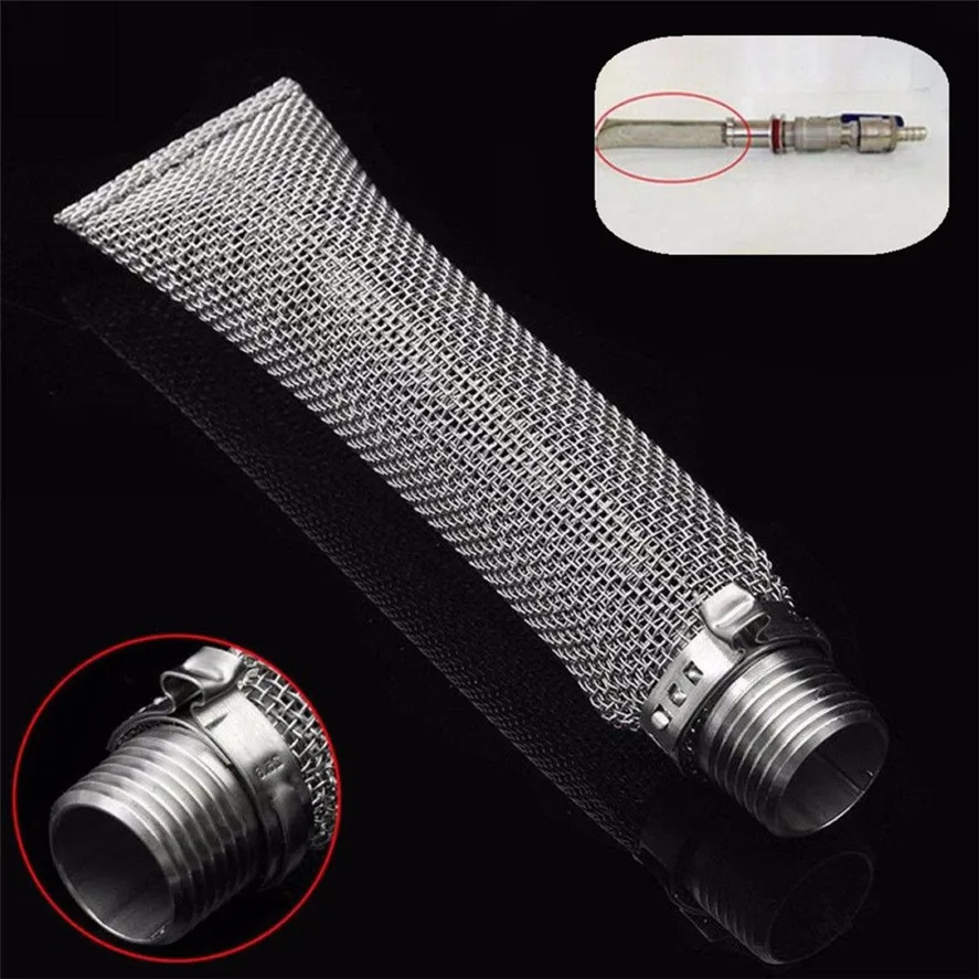 Новый TENSKE 1 шт. 15 см и 6 дюймов из нержавеющей стали Bazooka экран 1/2 &quotNPT Homebrew пивной