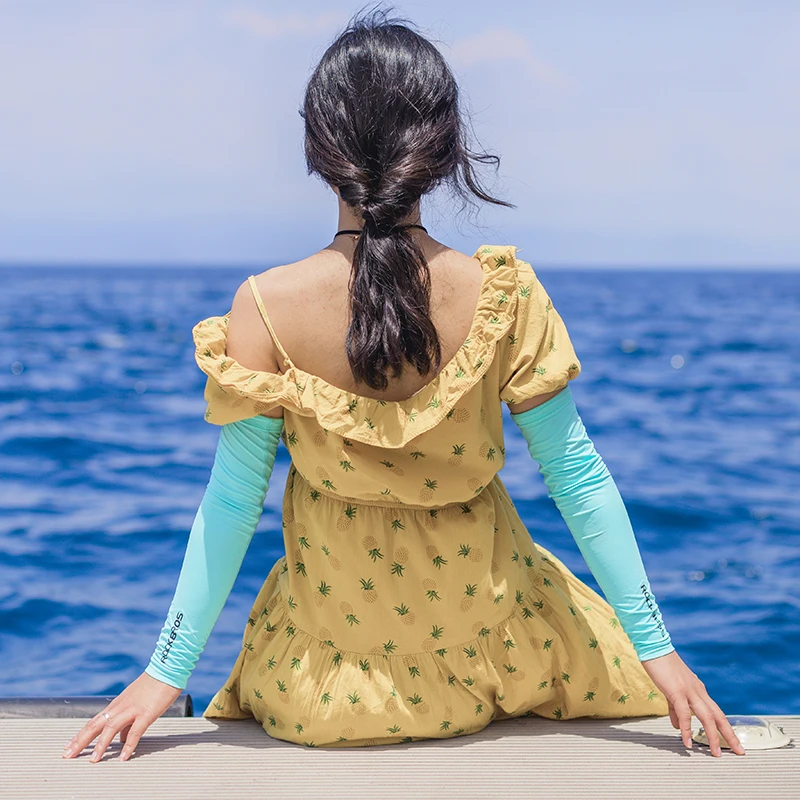 ROCKBROS спортивные гетры для фитнеса Велоспорт Солнцезащитный крем анти-УФ рука