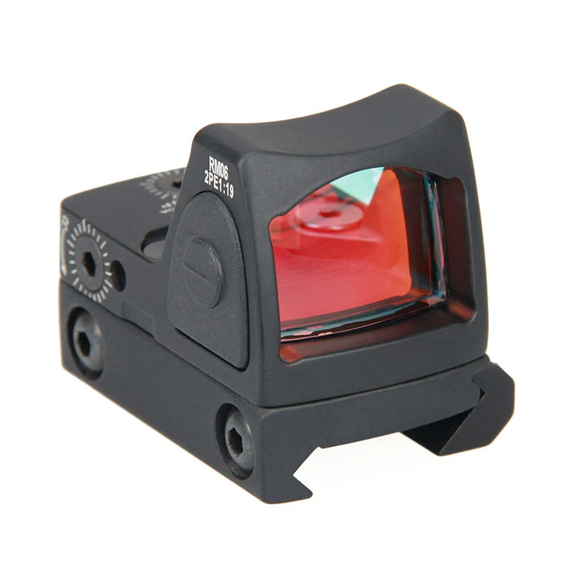 Тактический RMR Reflex Red Dot Sight 3 25 MOA Scope для Glock Охота Fit 20 мм Pictinny Rail с кнопкой