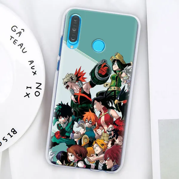 Boku no Hero Academy чехол для телефона coque для huawei P30 Pro P10 P20 P30 Lite P8 P9 Lite P Smart Plus чехол - Цвет: 004