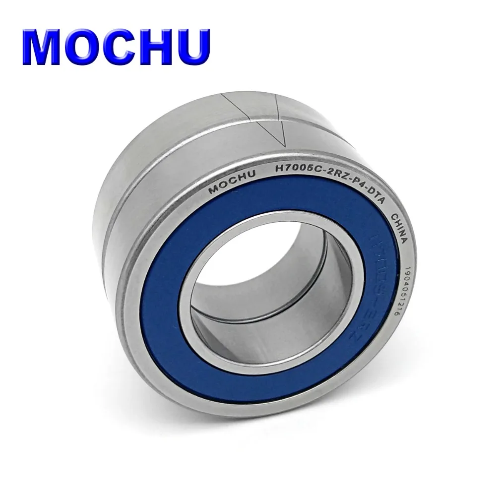 1 пара MOCHU 7005 H7005C 2RZ P4 DT A 25x47x12 25x47x24 герметичные Радиально-упорные подшипники скорости шпинделя ЧПУ ABEC-7