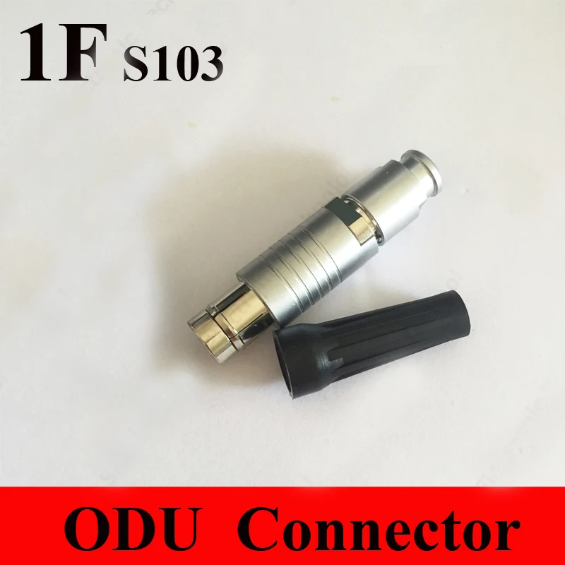 Разъем ODU 1F 103 Series 2 3 4 5 6 7 8 Pin водонепроницаемый IP68 разъем штепсельная вилка|4 pin male|8