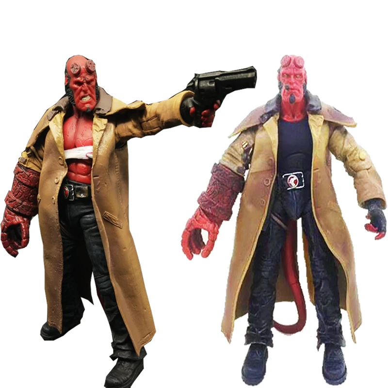 2 Тип фильм Mezco HB Хеллбой серии включает в себя сигары Самаритянин пистолет