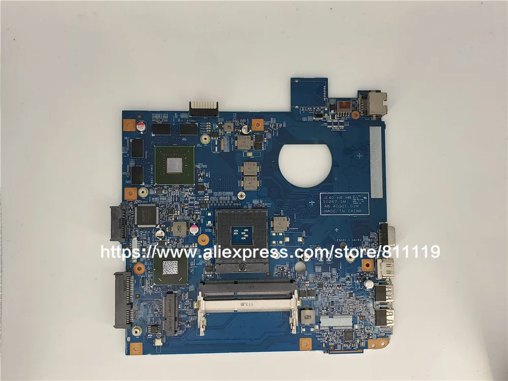 Оригинальная материнская плата yourui для ноутбука Acer 4750 4750G с GT630 JE40 HR MB 10267 1M 48 4iq01.01m