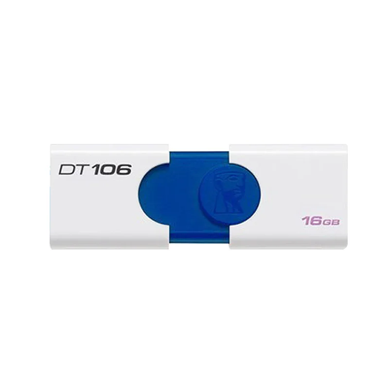 Kingston USB флеш накопитель USB3.0 16 Гб DT106 3 0 Флешка карта памяти для автомобиля U диск