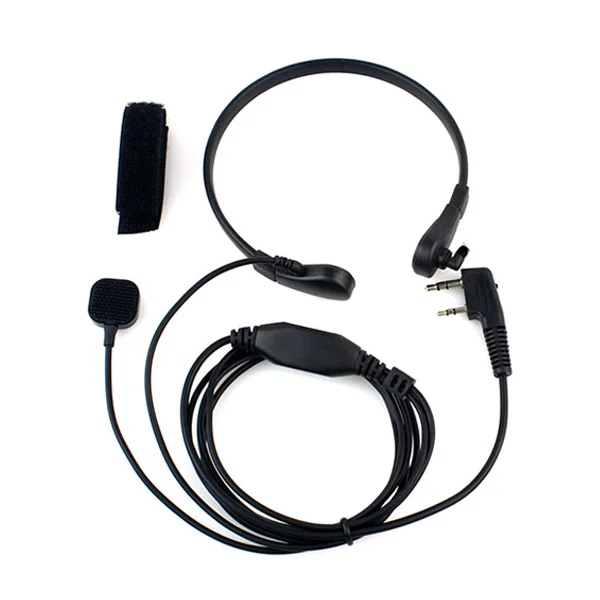 Гарнитура с микрофоном PTT для Kenwood BAOFENG UV 5R Baofeng BF 888S Retevis H777 RT3 RT TYT QUANSHENG Ham Radio