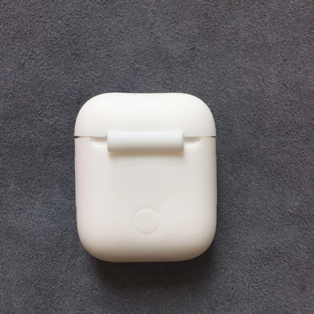 Airpods Box чехол s силиконовый чехол для iphone 7 7plus беспроводные bluetooth наушники резиновые толстые Противоударные Защитные