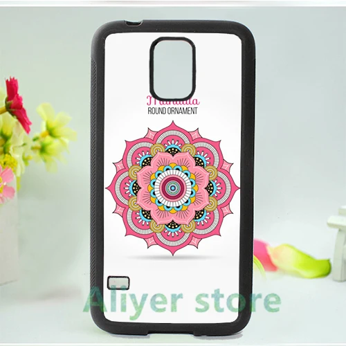 Мандалы 3 мода сотовый телефон чехол для Samsung galaxy S3 S4 S5 S6 S7 примечание 2 4 * vf679|s4 silver|s4