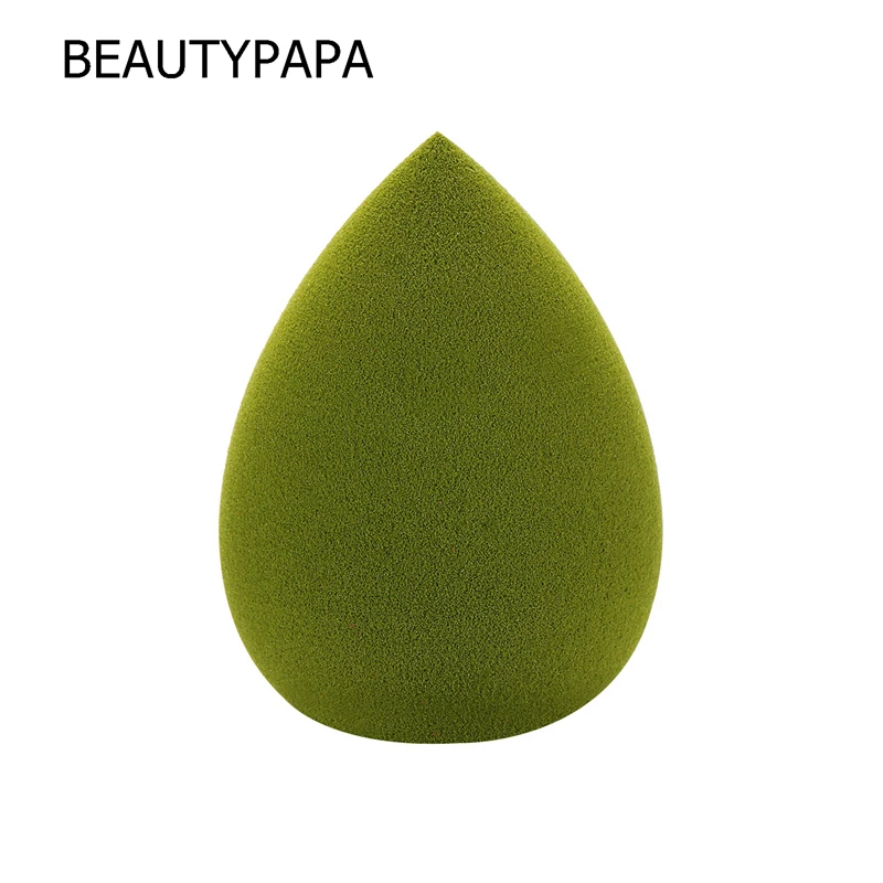 Спонж BeautyPaPa без латекса зеленый блендер для макияжа всасывания пудры спонж