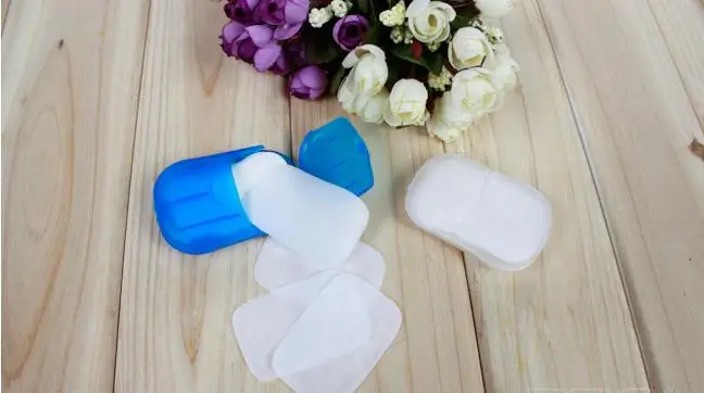 2 коробки (20 ⑤ кор.) портативная мыльница для путешествий на открытом воздухе