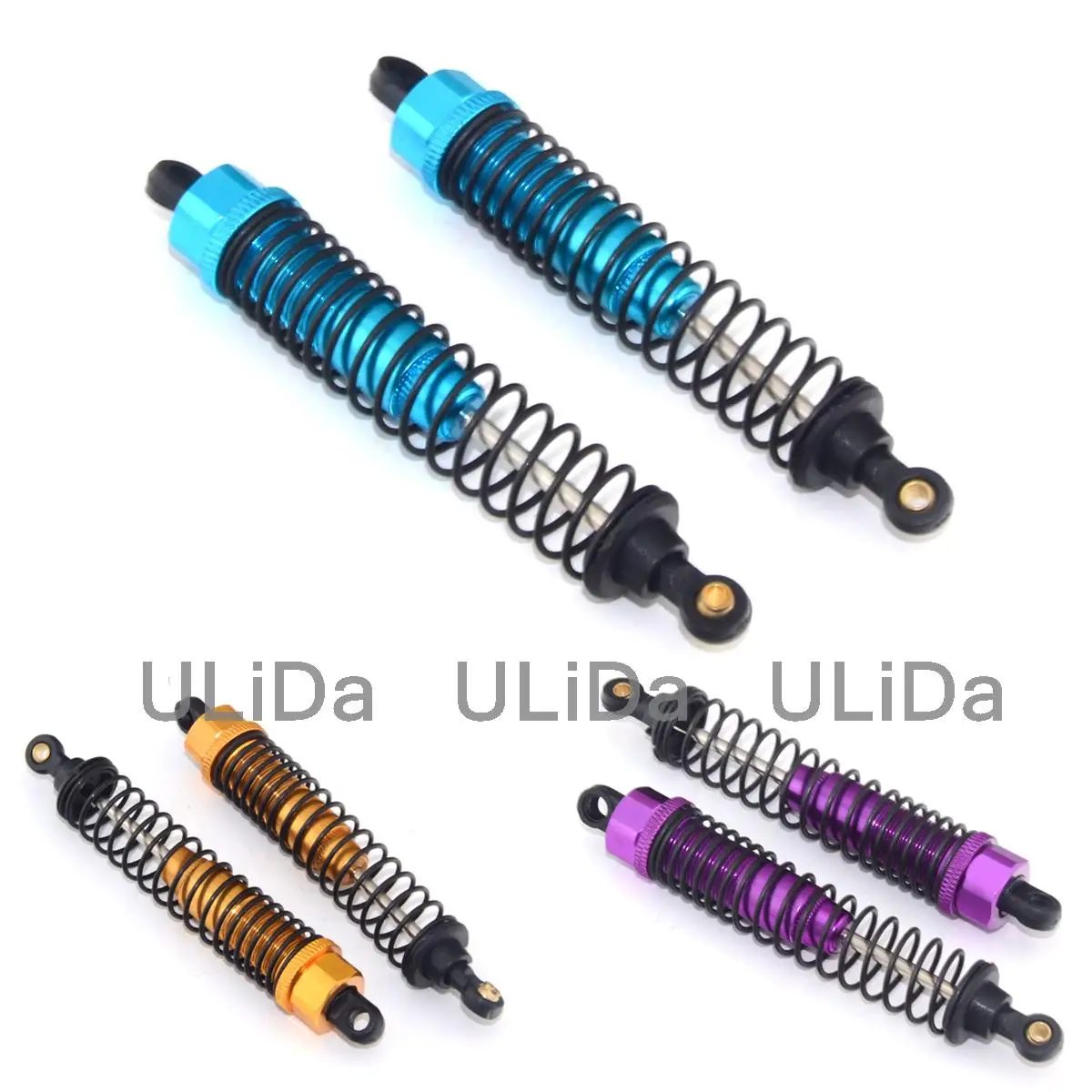 

2Pcs HSP RC 1/10 On-Road Drift car 02002/02175 2PC Shock Absorber Blue 102004 122004