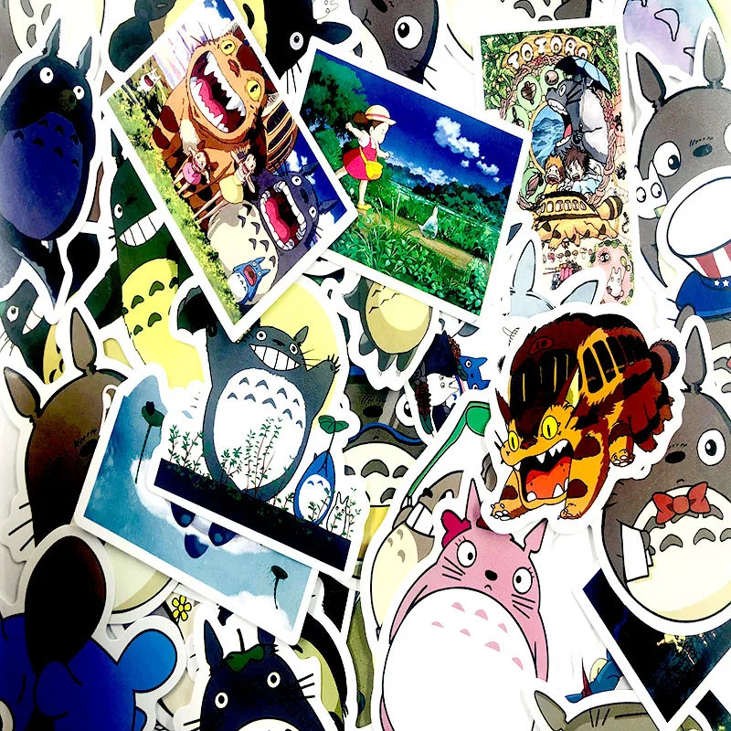 50 шт./японский классический мультфильм Хаяо Миядзаки для мотоцикла автомобиля и