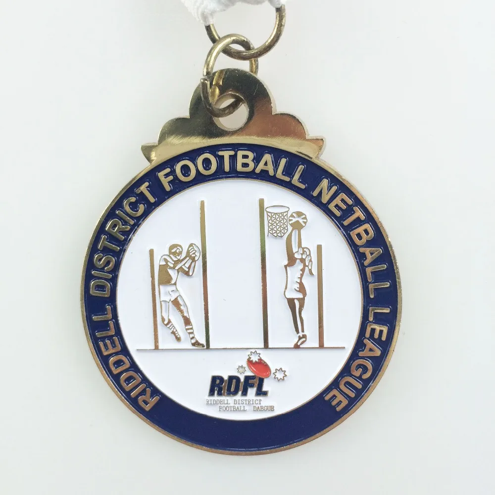 sports medal in gold/silver/bronze plating 2.5 inches diameter attached with stock lanyard --300pcs | Дом и сад