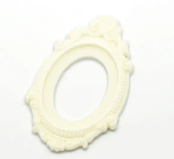 DoreenBeads слоновая кость резина рамка для кабошона настройки украшения результаты 6