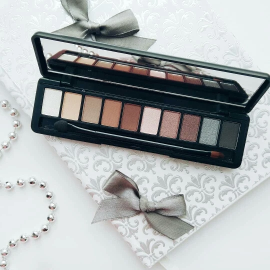 Палитра теней для век 10 цветов палитра матовых макияжа мерцающие пигментные тени