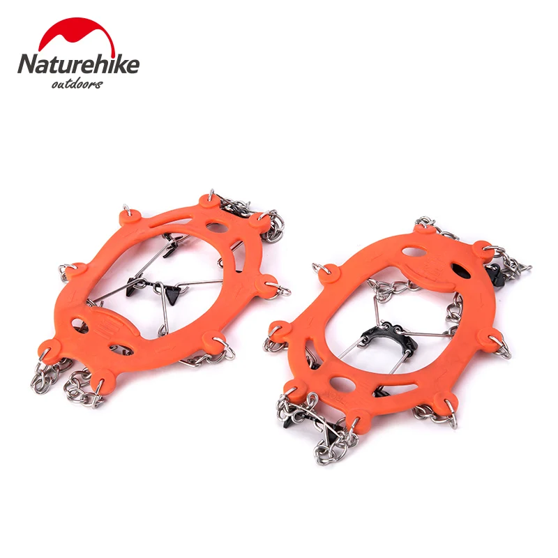 

Naturehike Outdoor Crampon ice claw non-slip shoe cover snow climbing equipment climbing nail 8 teeth simple ice Shoe Boot Grips