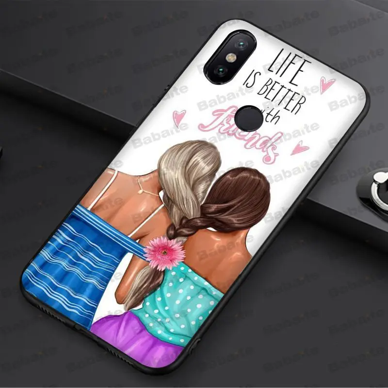 Чехол для телефона Babaite VOGUE мягкий силиконовый чехол redmi 5plus note5A note4x note6pro |