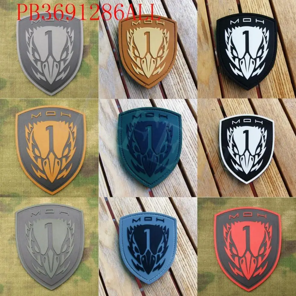Медаль Honor MOH из ПВХ 3D патч BLACKBIRD|medal of honor|medal honor patchpatch medal |